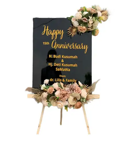 Papan Bunga Akrilik Karangpucung