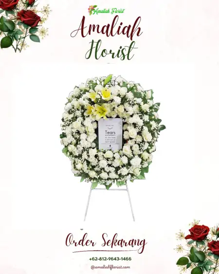 Krans Bunga Duka Karangpucung